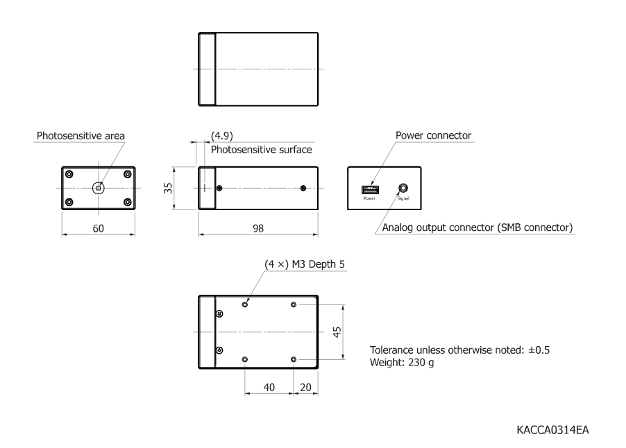滨松 硅光电倍增管SiPM/MPPC模块 C13366-3050GA(图1)